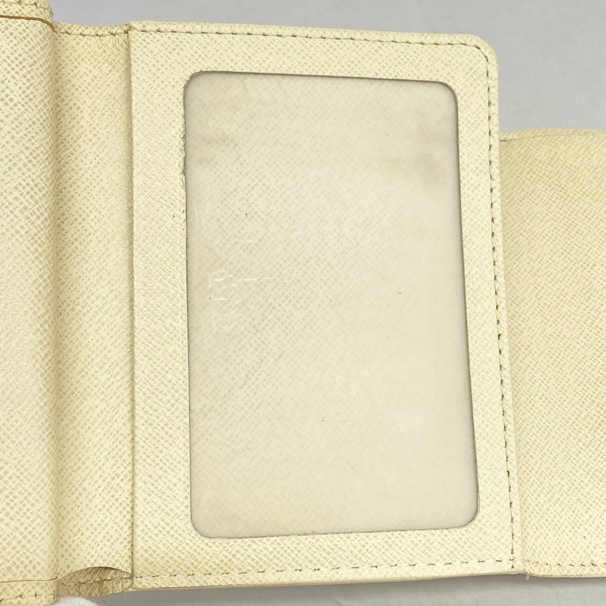 5ha0228-h】ルイヴィトン 三つ折り財布 ダミエ・アズール  