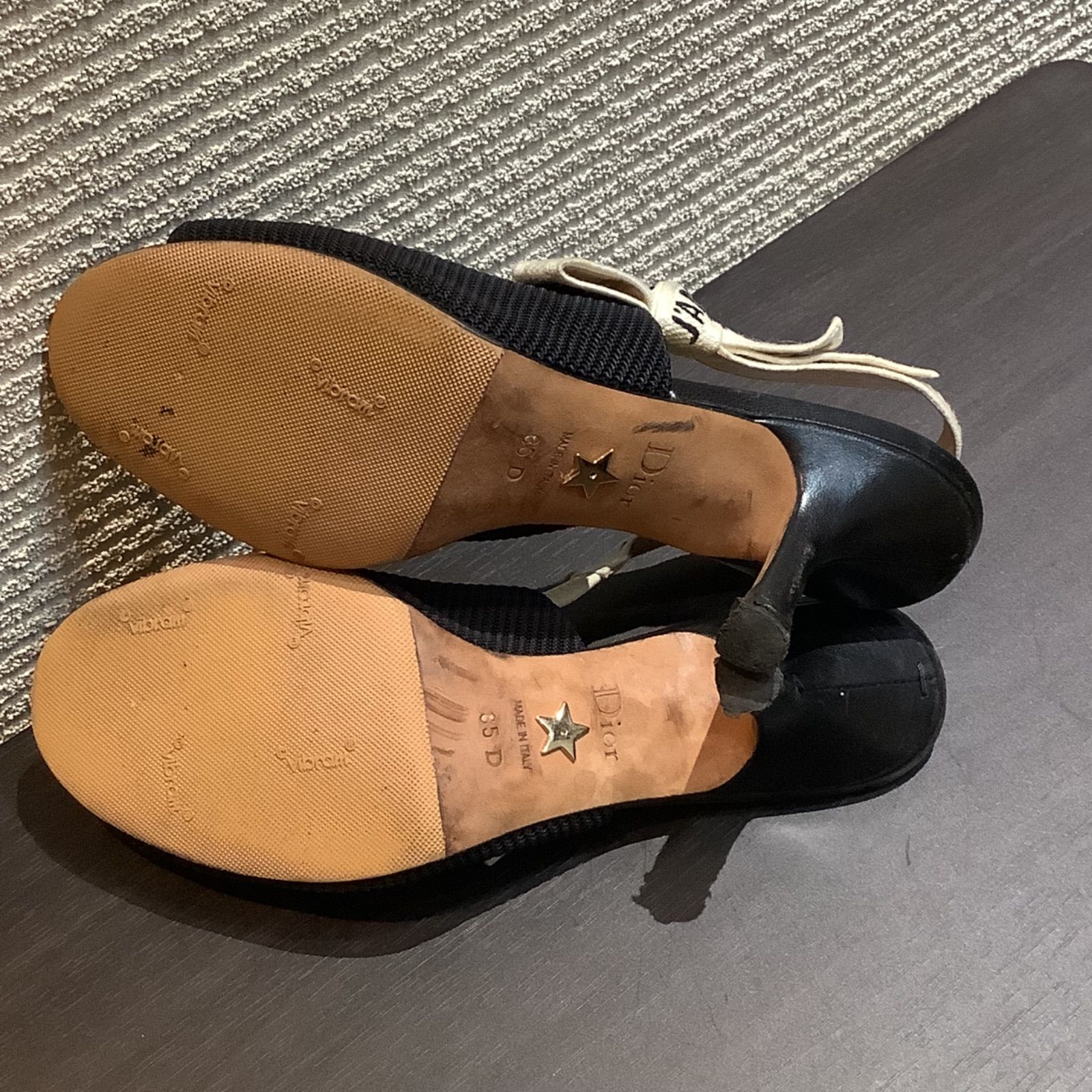 Christian Dior パンプス 黒 4202225E0012 クリスチャンディオール ChristianDior J'ADORE ジャディオール