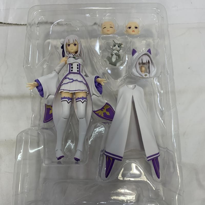 【中古】 Re：ゼロから始める異世界生活 フィギュア figmaエミリア Figma【フィギュア】【加古川物流】 figma エミリア ABS＆PVC 塗装済み可動フィギュア [Re:ゼロから