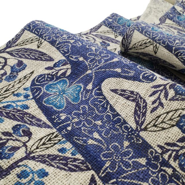 中古】 城間栄順 名古屋帯 リサイクル 八寸 松葉仕立て 沖縄県