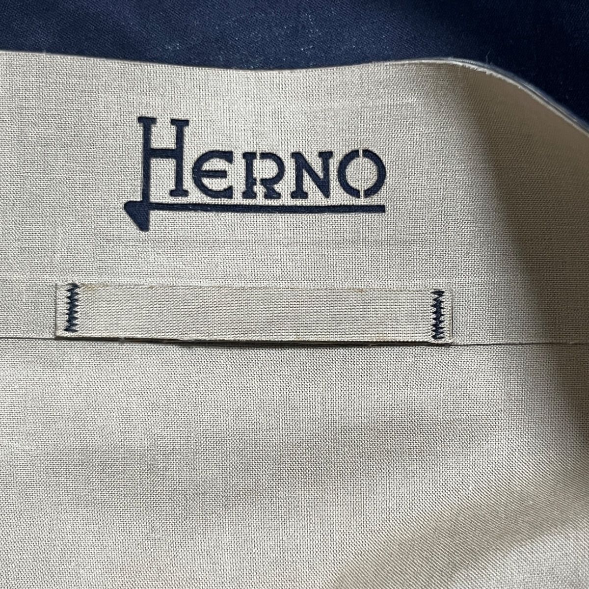 HERNO(ヘルノ) コート サイズ44 L レディース - ネイビー レインコート/リバーシブル/春・秋物/長袖レディース |  intrinsicwellnessclinic.com - その他
