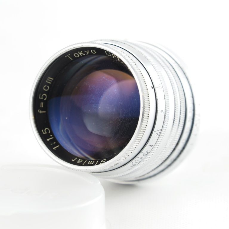 Simlar 5 cm f 1 50 mm Leica L 39 Tokyo Kogaku 東京光学 シムラー Feet表記 レンズの最高 13789