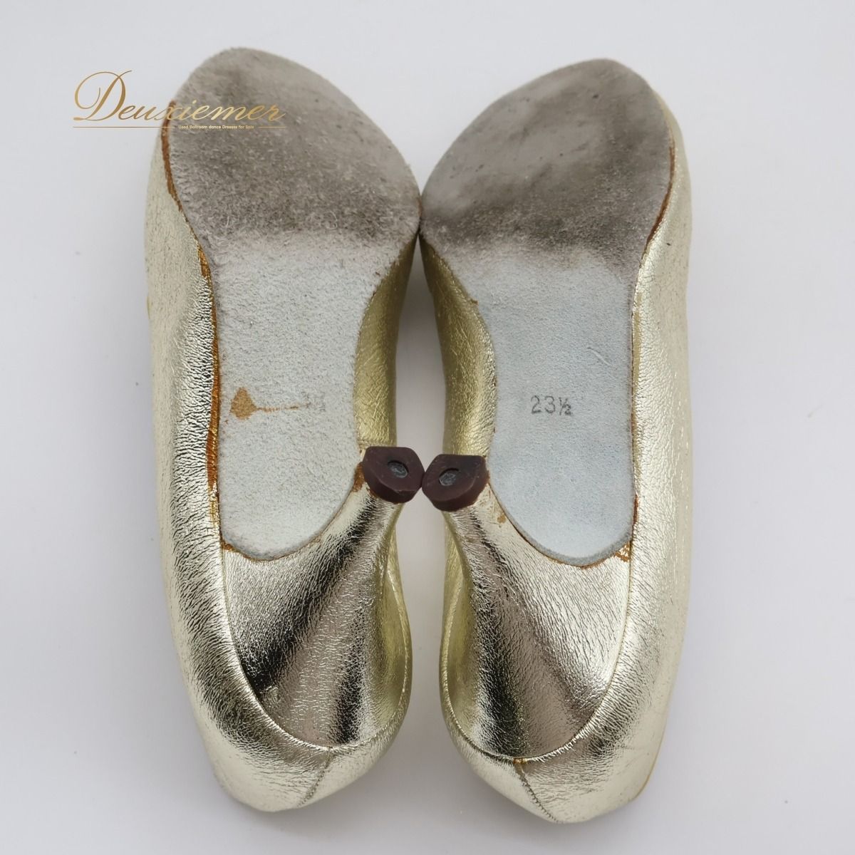 社交ダンス用衣装】23 1/2CM Kent dance ケントダンス ゴールド ダンス