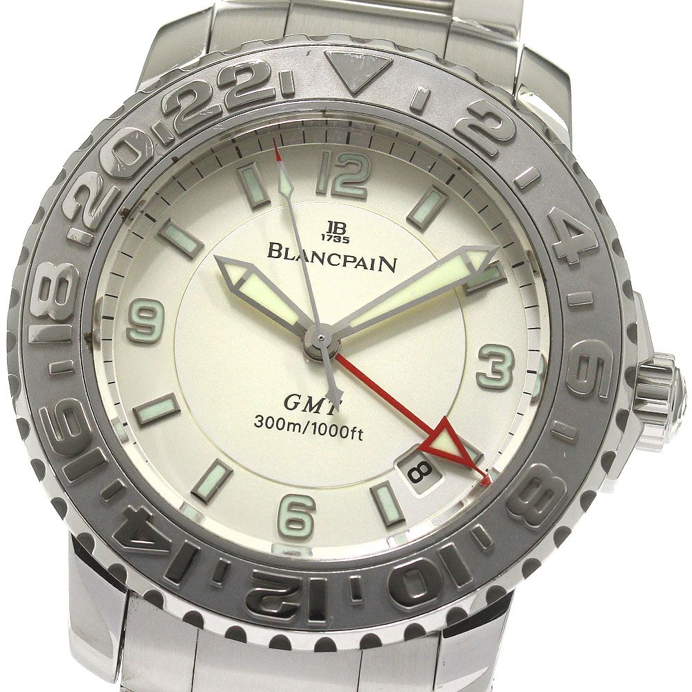 ブランパン Blancpain 2250-1142-71 トリロジー GMT GMT 自動巻き メンズ保証書付き_843060