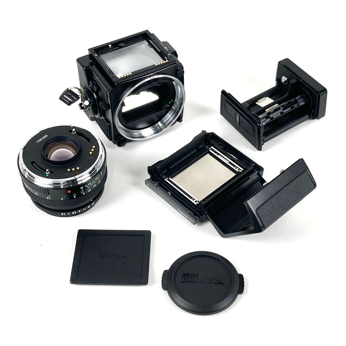 実用品ゼンザ ブロニカ bronica etr siセット付属品多数 実用品ゼンザ