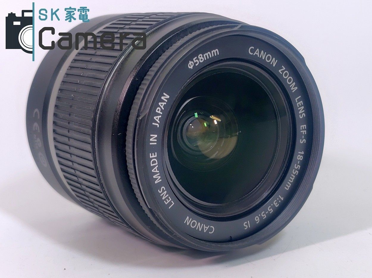 動作確認済 美品 キャノン Canon EF-S 18-55mm F3.5-5.6 IS STM レンズ EC31-638jy/F3 極上美品動作確認済！キャノン Canon EF-S 18-55mm F3.5-5.6 IS