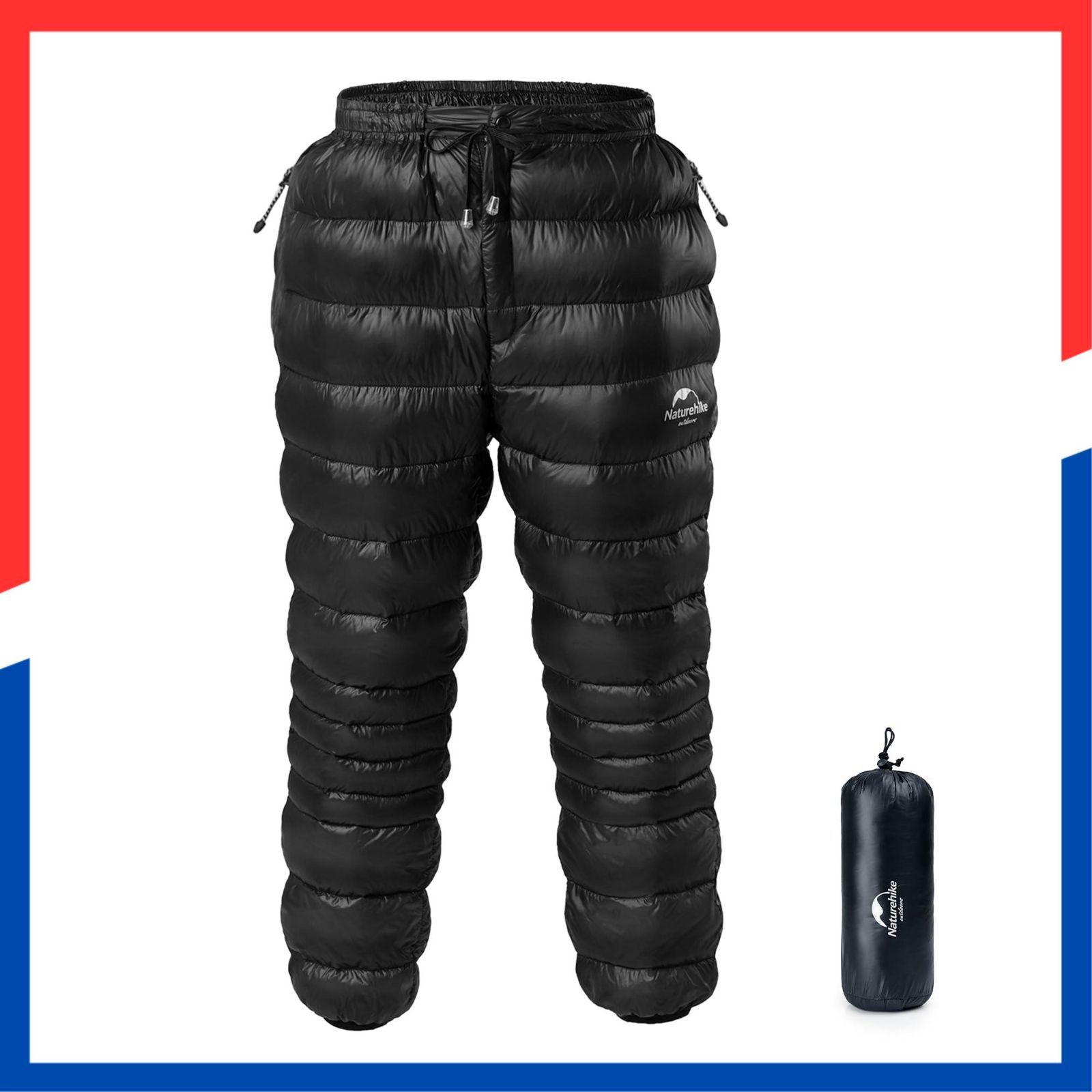 数量 5～-15℃ 750FP メンズ 冬用 アウトドア用 超軽量 登山 防寒 コンパクト保温 グースダウン|ダックダウン 肌触り良い ダウンパンツ 収納袋 Naturehike