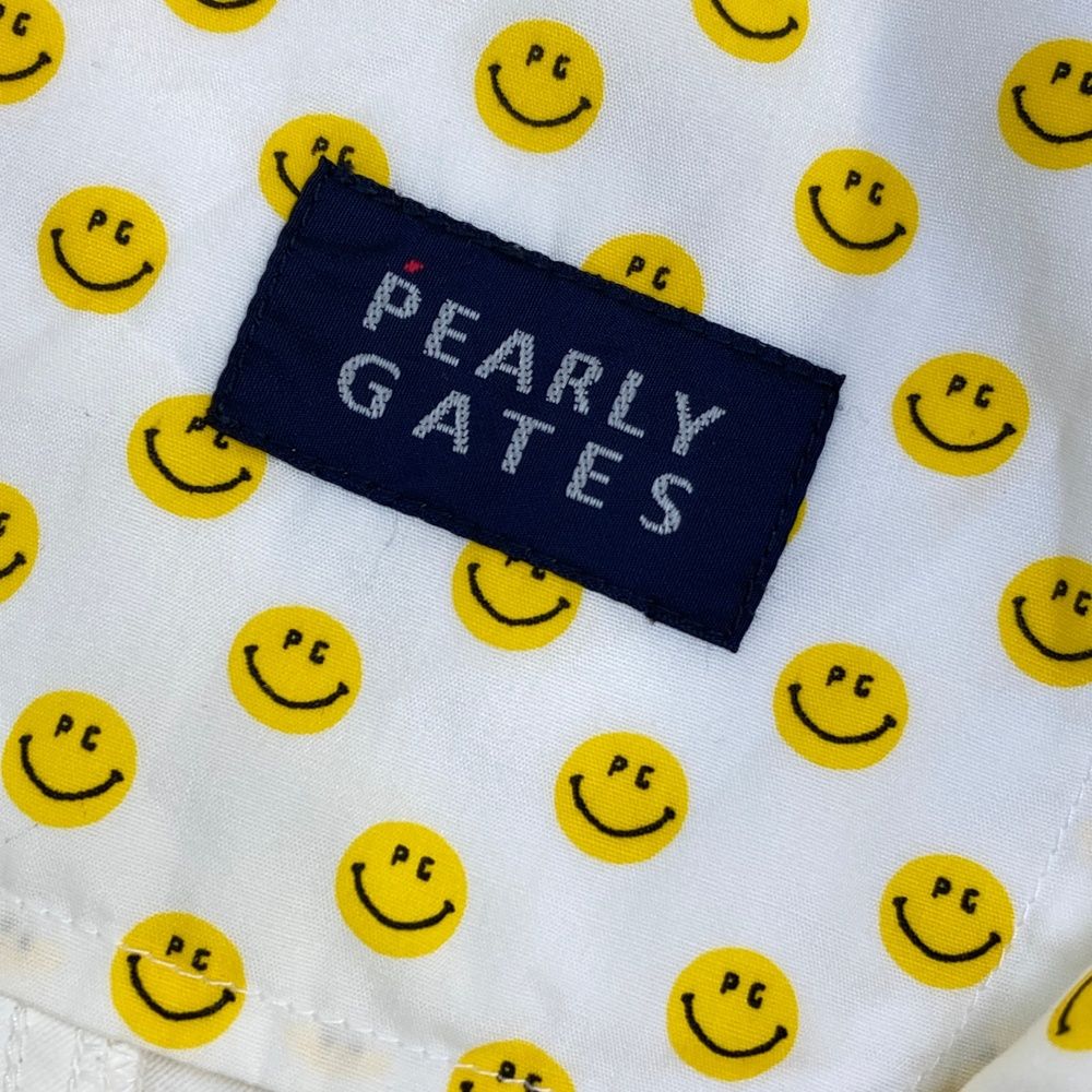サイズ：00 PEARLY GATES パーリーゲイツ  ストレッチ 中綿スカート ニコちゃん  ブラック系 [240101413242] ゴルフウェア レディース ストスト サイズ：00 PEARLY GATES パーリーゲイツ ストレッチ 中綿