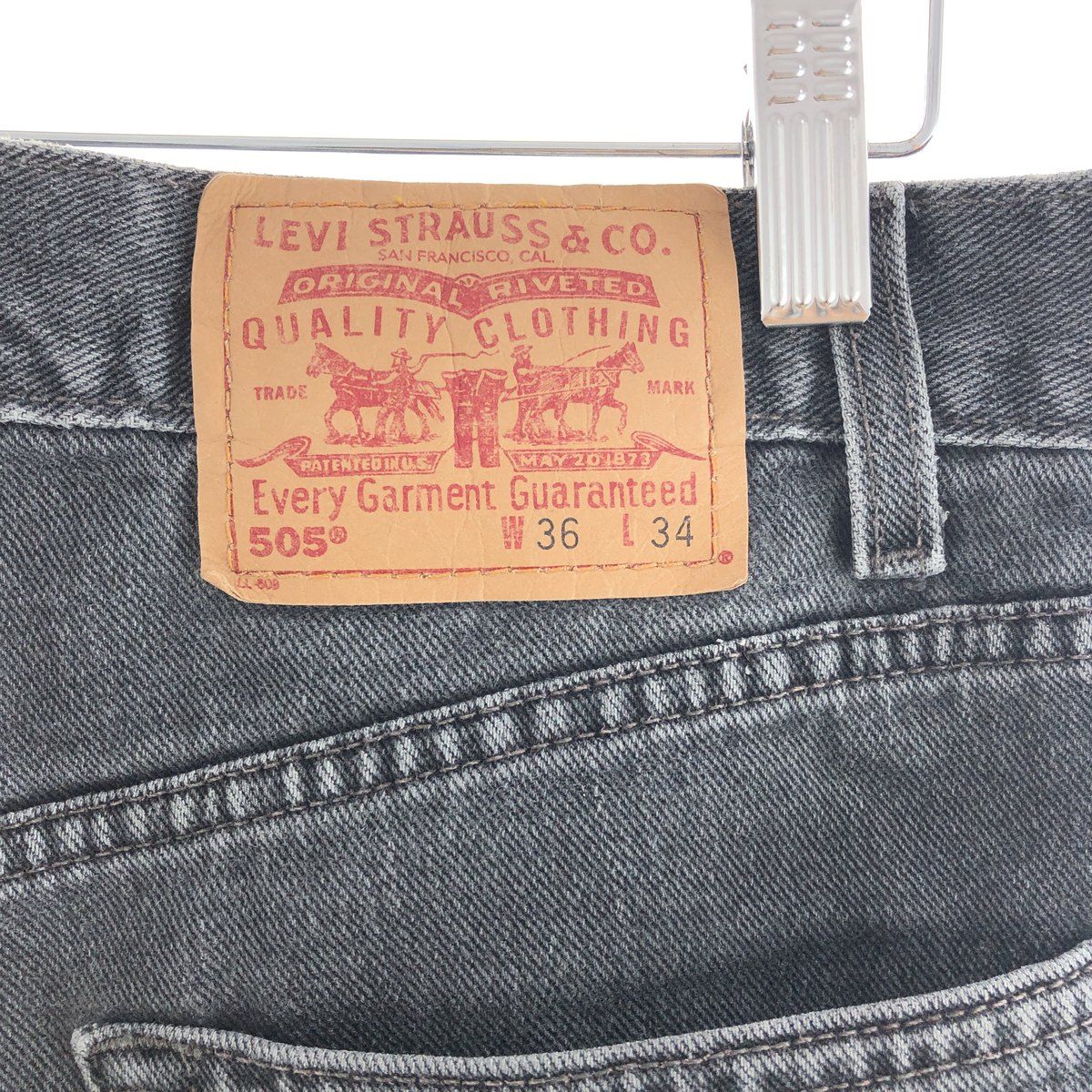 古着 00年代 リーバイス Levi´s 505 REGULAR FIT STRAIGHT LEG