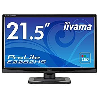 【中古】iiyama モニター ディスプレイ E2282HS-GB1 (21.5インチ/フルHD/TN/HDMI，D-sub，DVI-D/3年保証)