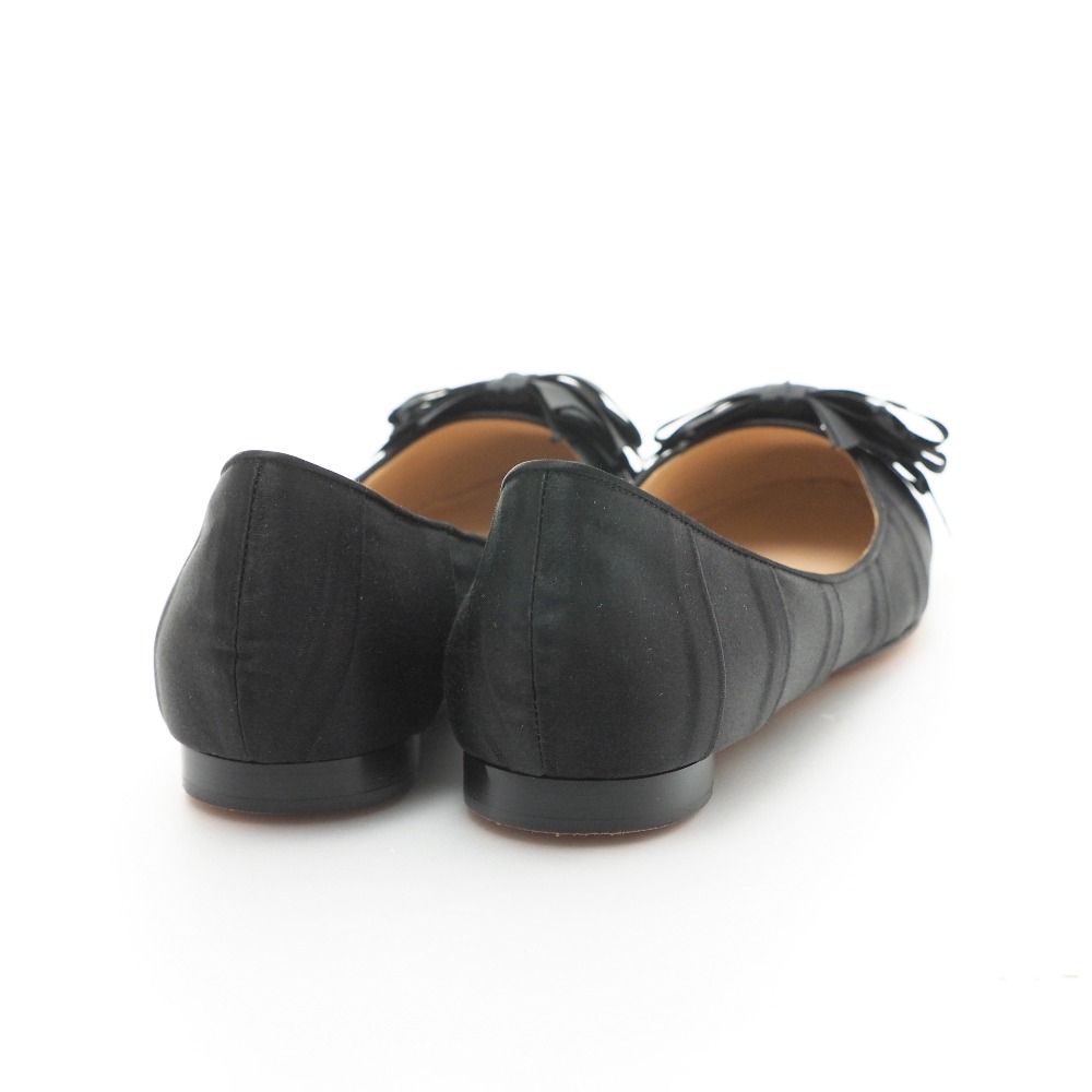 CHANEL シャネル パンプス サイズ37 1/2 C ココマーク サテン