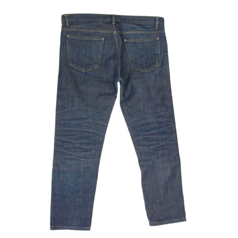A.P.C デニム ステンカラーコート インディゴブルー サイズ３ looponline_j3380