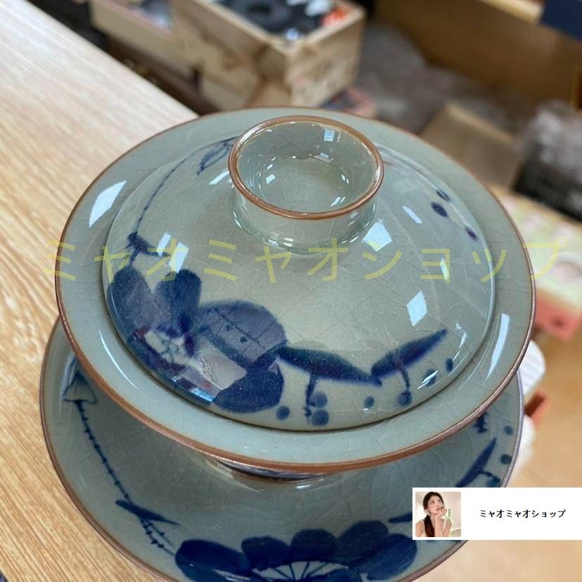 景徳鎮 青花竜紋三才蓋碗 茶碗 湯飲み煎茶器 新品未使用 景徳鎮 青花磁器竜紋三才蓋碗 煎茶器 新品未使用 - メルカリ