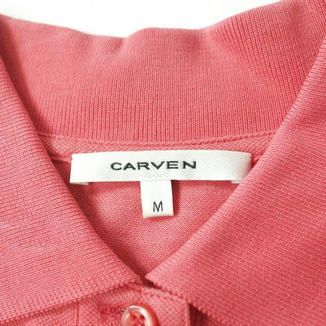 CARVEN カルヴェン カルベン 鹿の子ポロシャツワンピース M ピンク