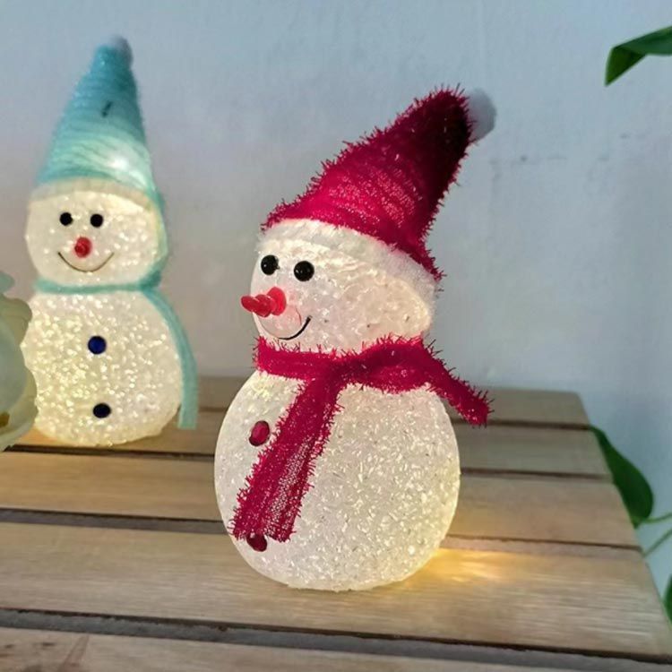 クリスマスイルミネーション　雪だるま ◆ガーデンランプ◆ Amazon.co.jp: Lanito クリスマスライト 雪だるまライト