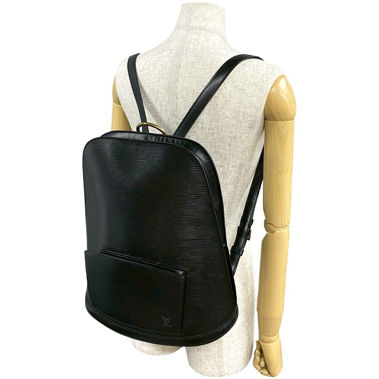 極美品 LOUIS VUITTON ルイヴィトン コブラン エピ ノワール リュック