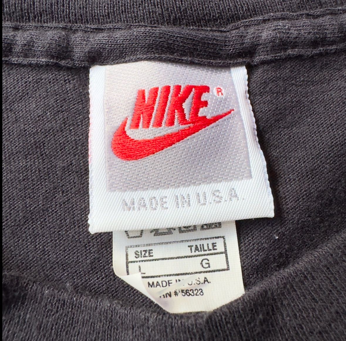 注目 NIKE 90s 銀タグ ブラック 野茂英雄 nomo L USA製 半袖Tシャツ その他