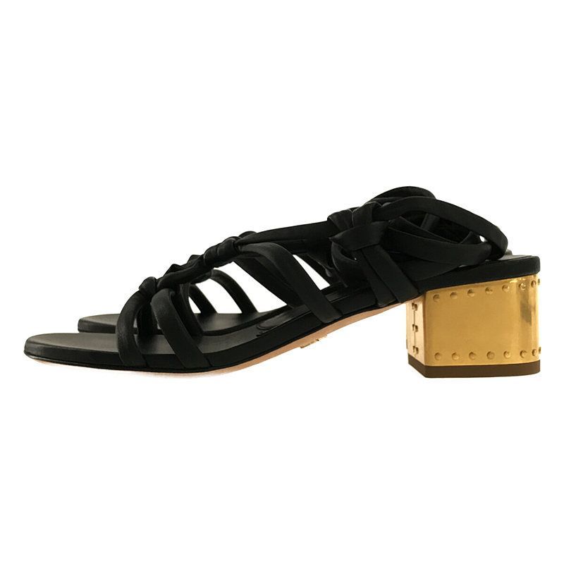 美品】 Dior / ディオール | ラム レザー アンクル ストラップ メタル  