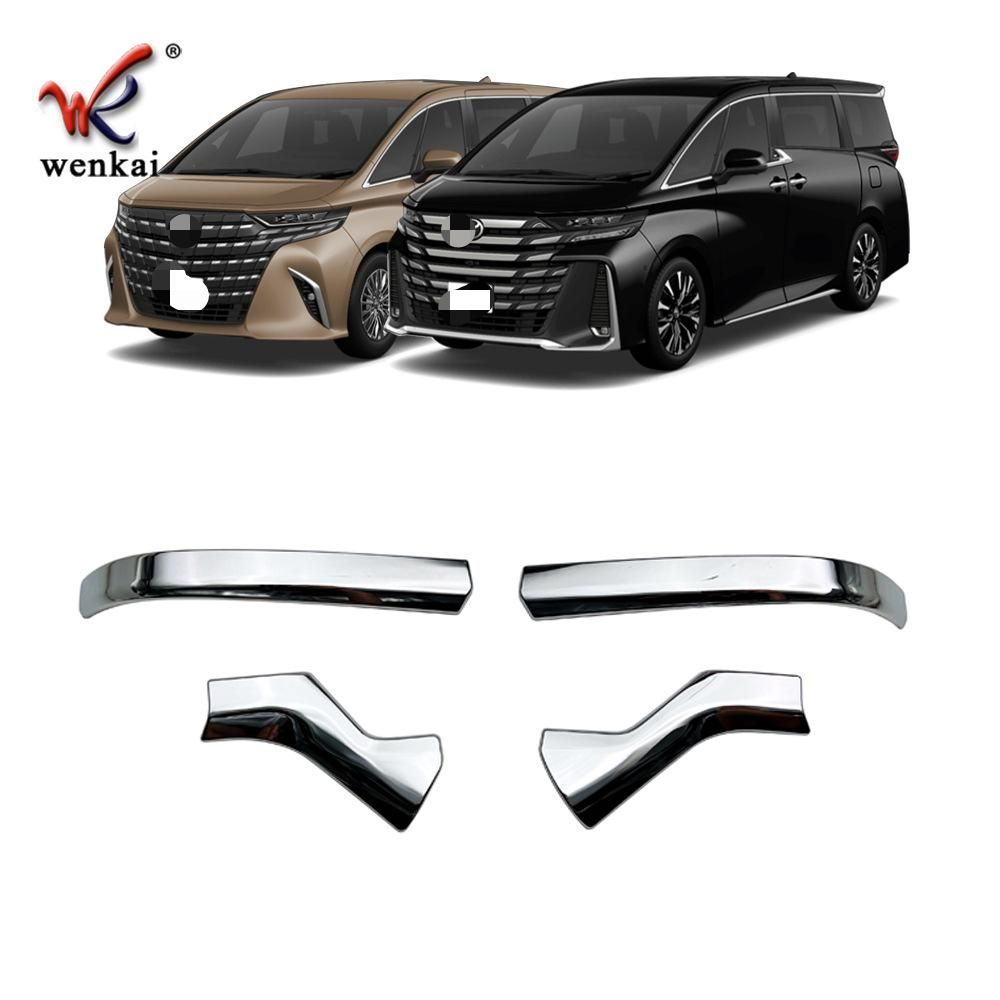 【送料無料】2023年式トヨタアルファード・ヴェルファイア40系専用 後視鏡装飾トリム｜ABS電鍍仕上げ・4ピースセットCX02