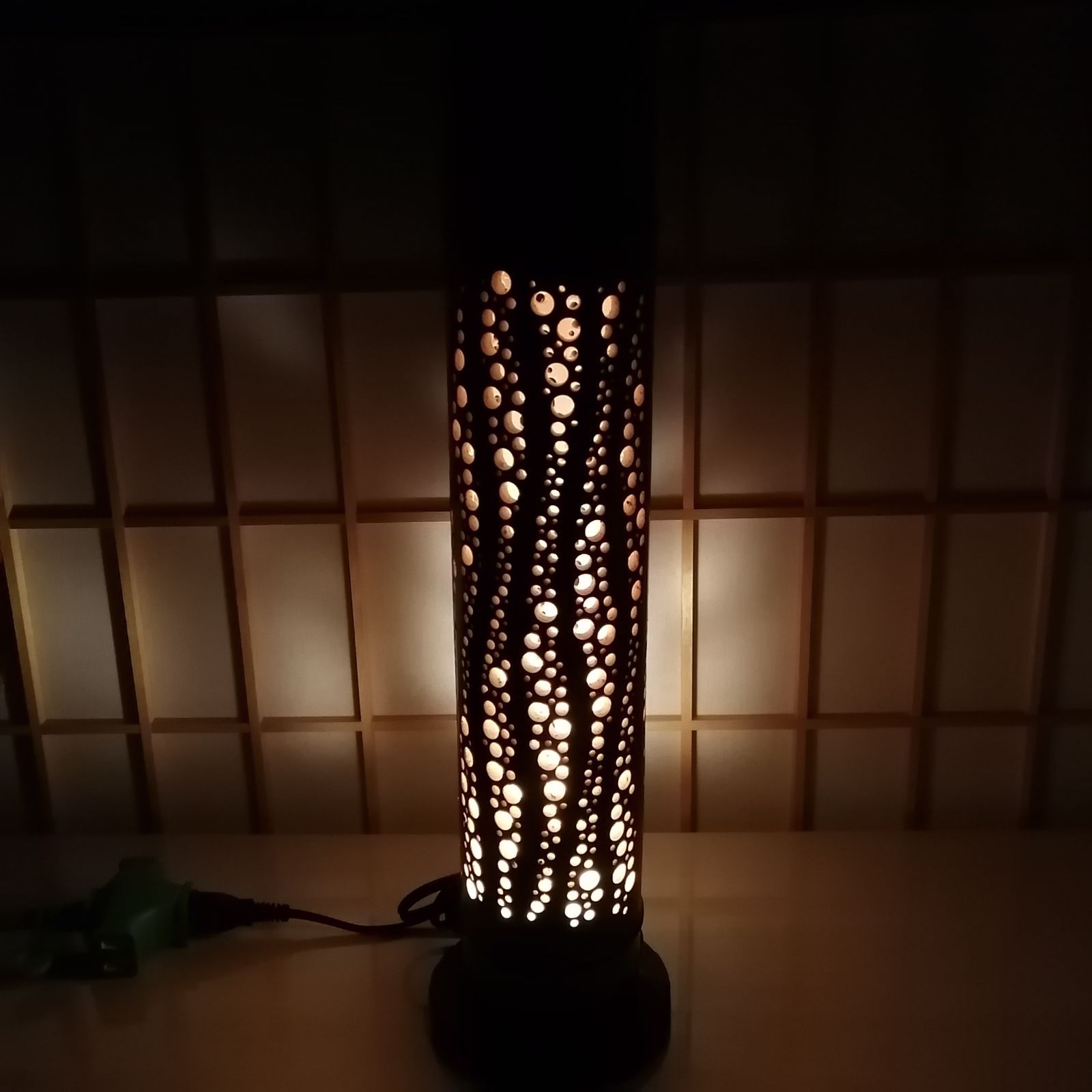 癒し灯火 竹行灯 No23254 (W仕様) 癒し灯火 竹行灯 | 竹灯り・竹あかり・