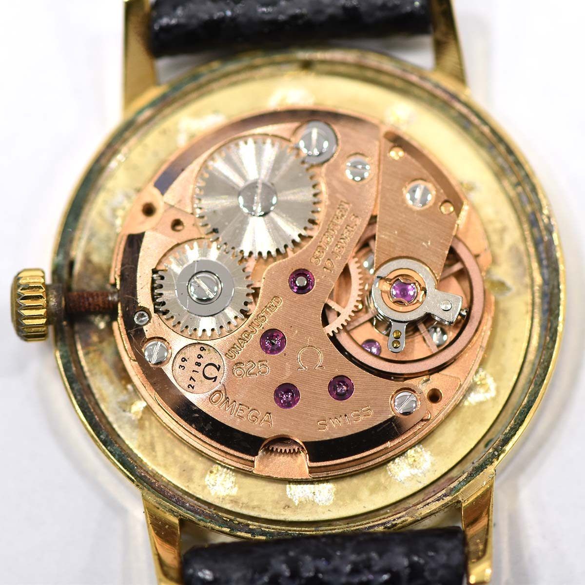 腕時計 稼働 OMEGA オメガ DE VILLE デビル 511.0392 cal.625 手