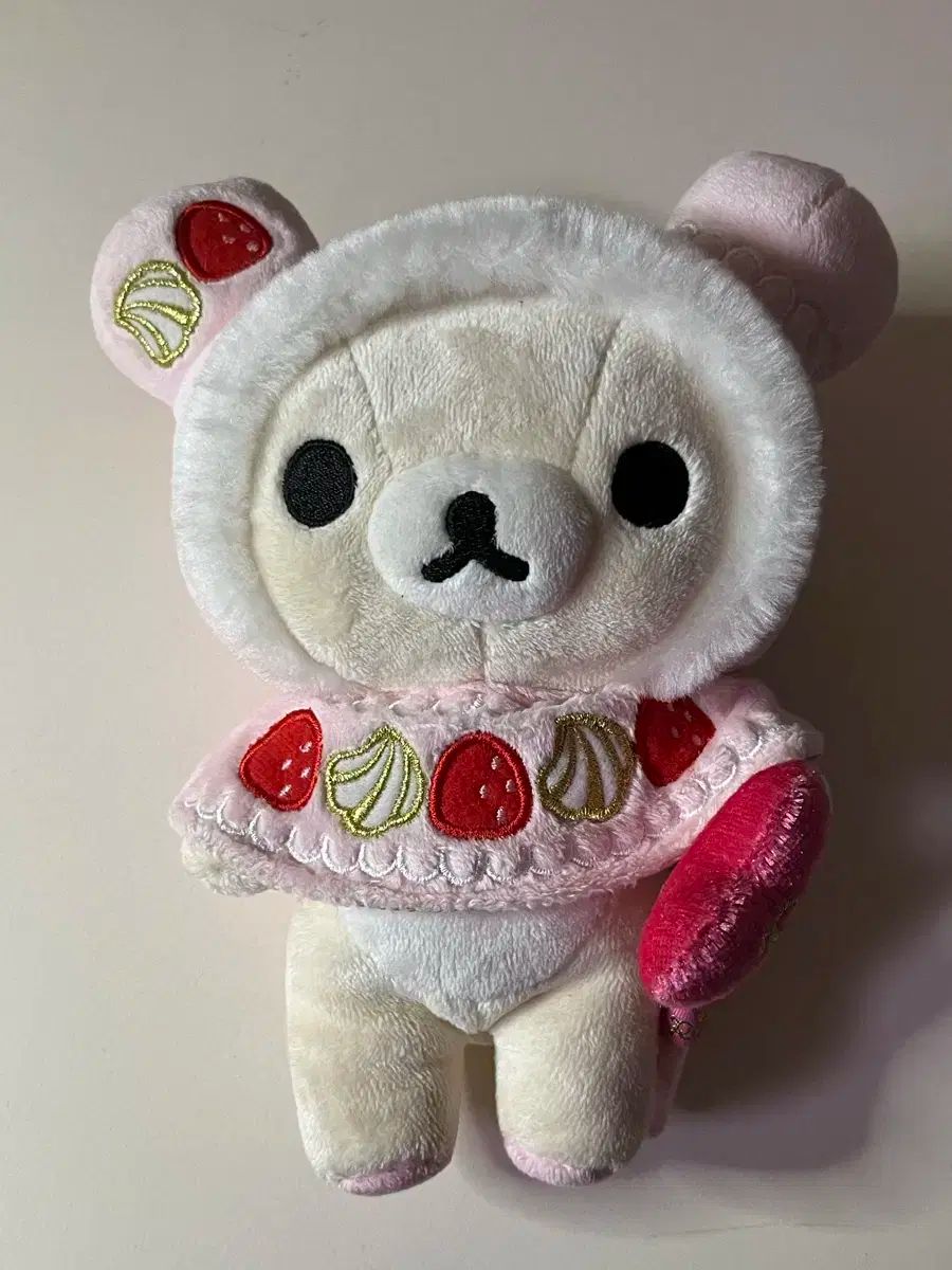 コリラックマストア限定 ぶらさげぬいぐるみ ストロベリーショートケーキ コリラックマストア限定 ぶらさげぬいぐるみ ストロベリーショート