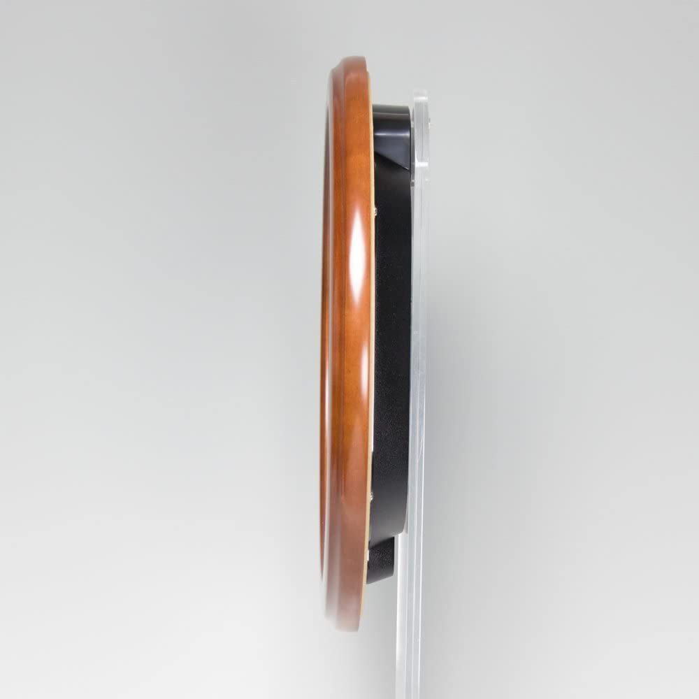 新規購入 SEIKO セイコークロック 掛け時計 電波 アナログ 四角型 木枠
