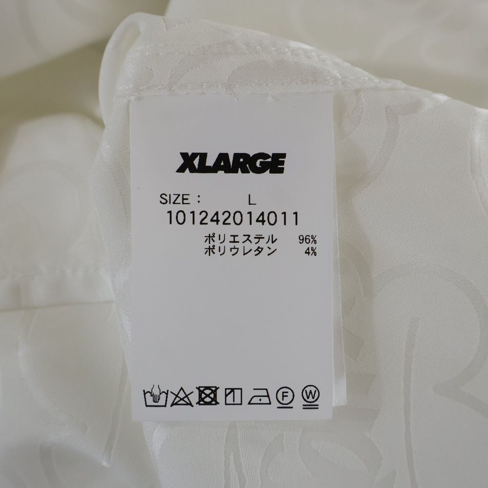 X-LARGE (エクストララージ) HAZE TAG JACQUARD S/S SHIRT ヘイズタグ