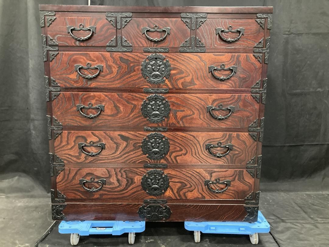 岩谷堂　タンス　箪笥 5段　チェスト 伝統民芸 カギなし 岩谷堂 タンス 箪笥 5段 チェスト 伝統民芸 カギなし - メルカリ