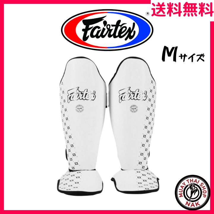 新品】Fairtex レガース シンガード SP5 ホワイト Mサイズ - NAK