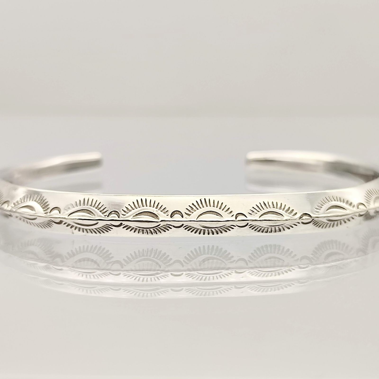 美品】LARRY SMITH ラリースミス THIN TRIANGLE BANGLE バングル
