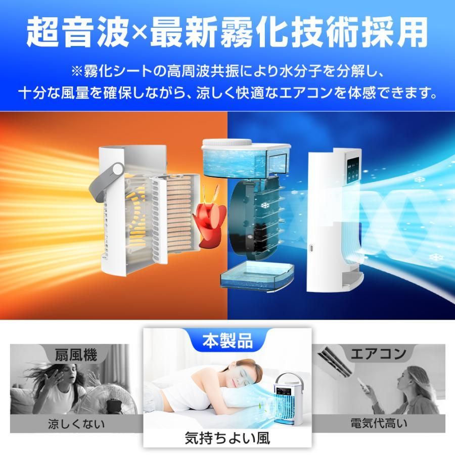 冷風機 冷風扇 扇風機 卓上冷風機 小型 おしゃれ 携帯冷風機