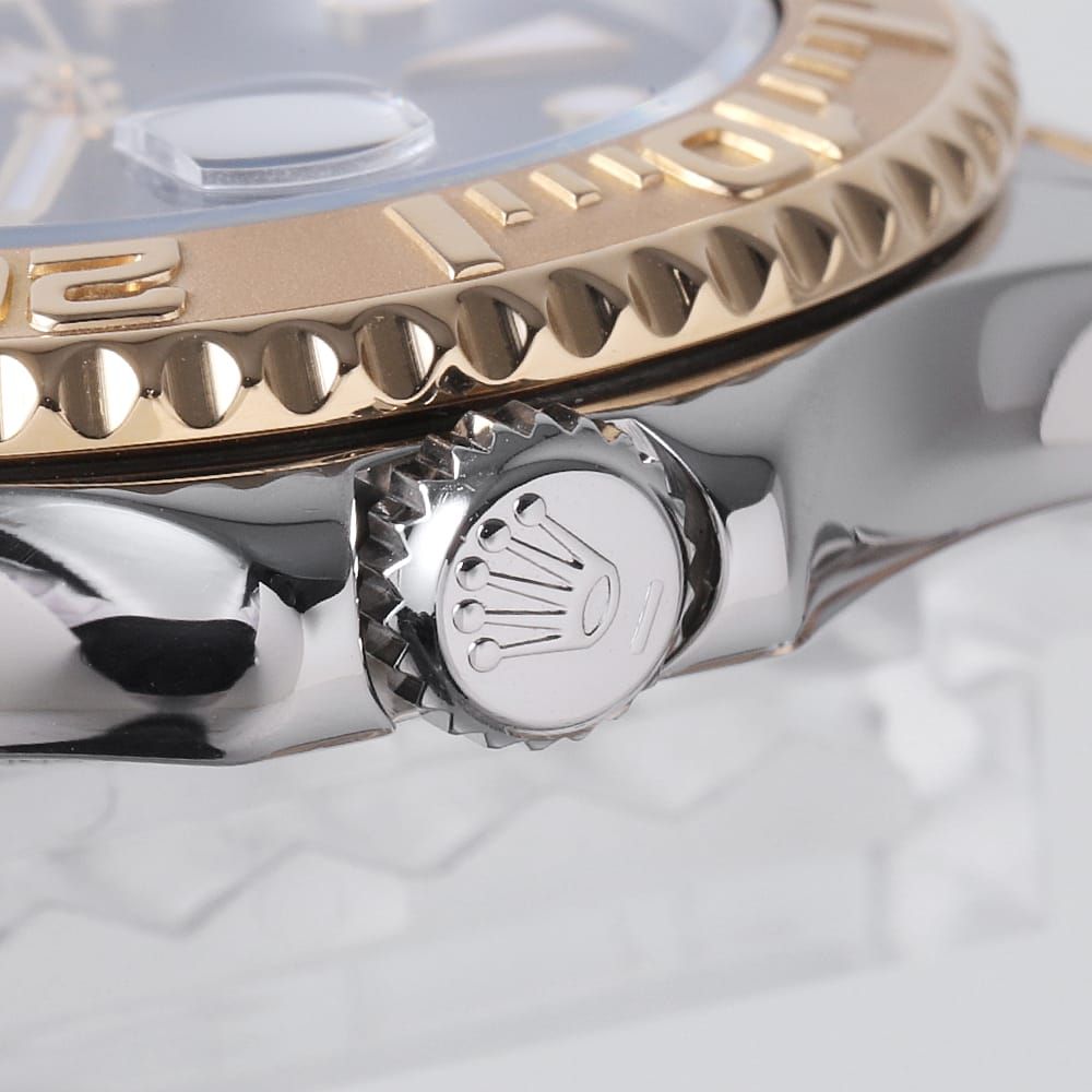 ロレックス ヨットマスター 168623 ブルー P番 中古 ボーイズ