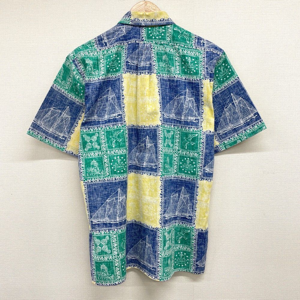 HAWAII アロハワンピース　レインスプーナー　パイナップル柄　1997年 HAWAII アロハシャツ レインスプーナー パイナップル柄 1997年