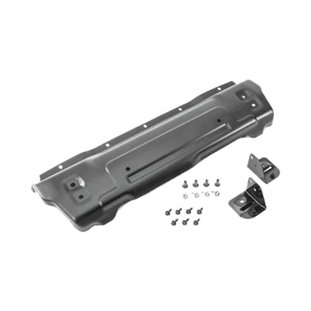 ジープ Wrangler JL用 フロントバンパー スキッドプレート ブラック 鉄製 アンダーガード 2018年以降対応