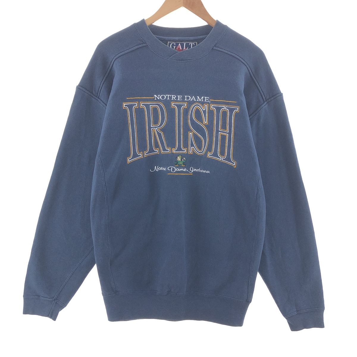 古着 GALT SAND NOTRE DAME ノートルダム大学 リバースウィーブタイプ カレッジスウェットシャツ トレーナー メンズM/taa003553