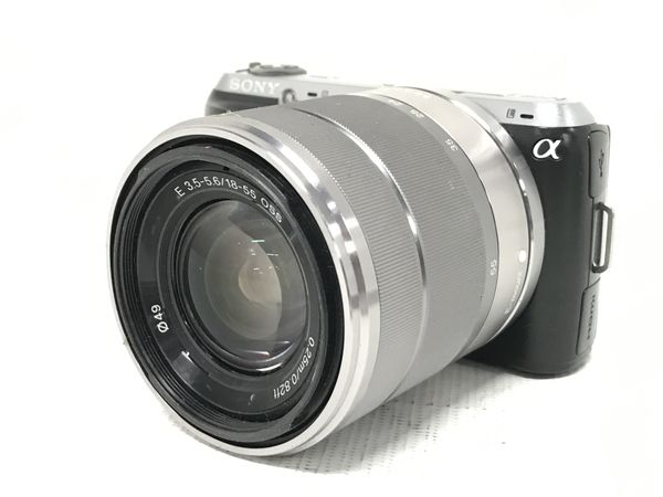 SONY NEX-C3 ボディ SEL1855 レンズ ミラーレス一眼 カメラ セット ...