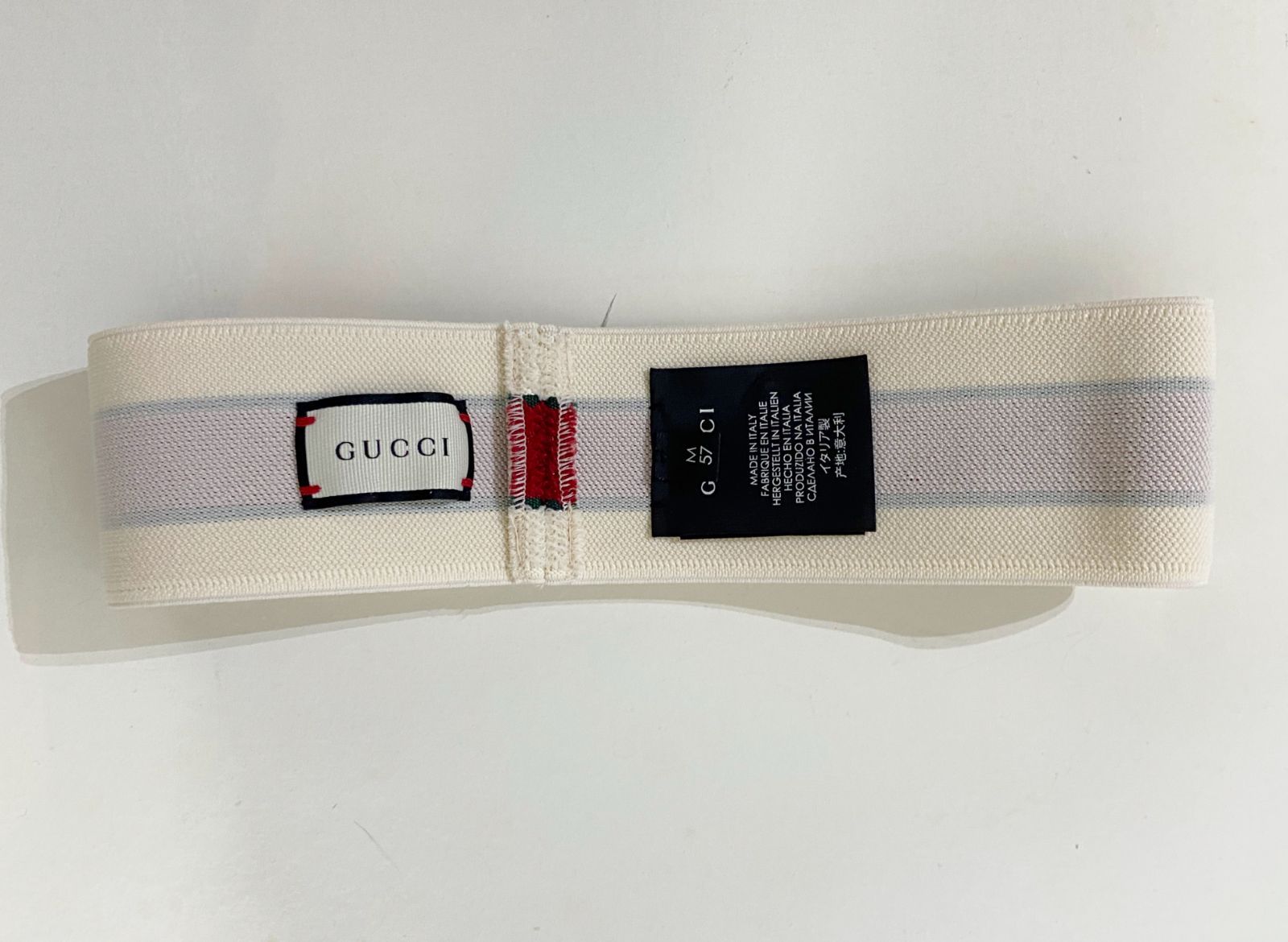新品 GUCCI ヘアーバンド グッチ シェリーライン GUCCI（ヘアバンド ・ レッド/赤色系）のフリマアイテム一覧