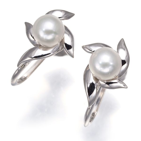 ミキモト イヤリング パール 真珠 5.6mm シルバー 176971