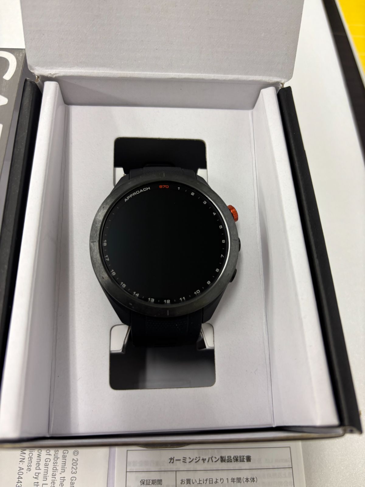 ガーミンAPPROACH S70 47mmブラック ガーミンAPPROACH S70 47mmブラック Approach S70 47mm