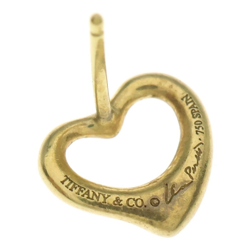 TIFFANY-Co ティファニー 18K オープンハート ピアス ゴールド DECORATOM_COM_BR