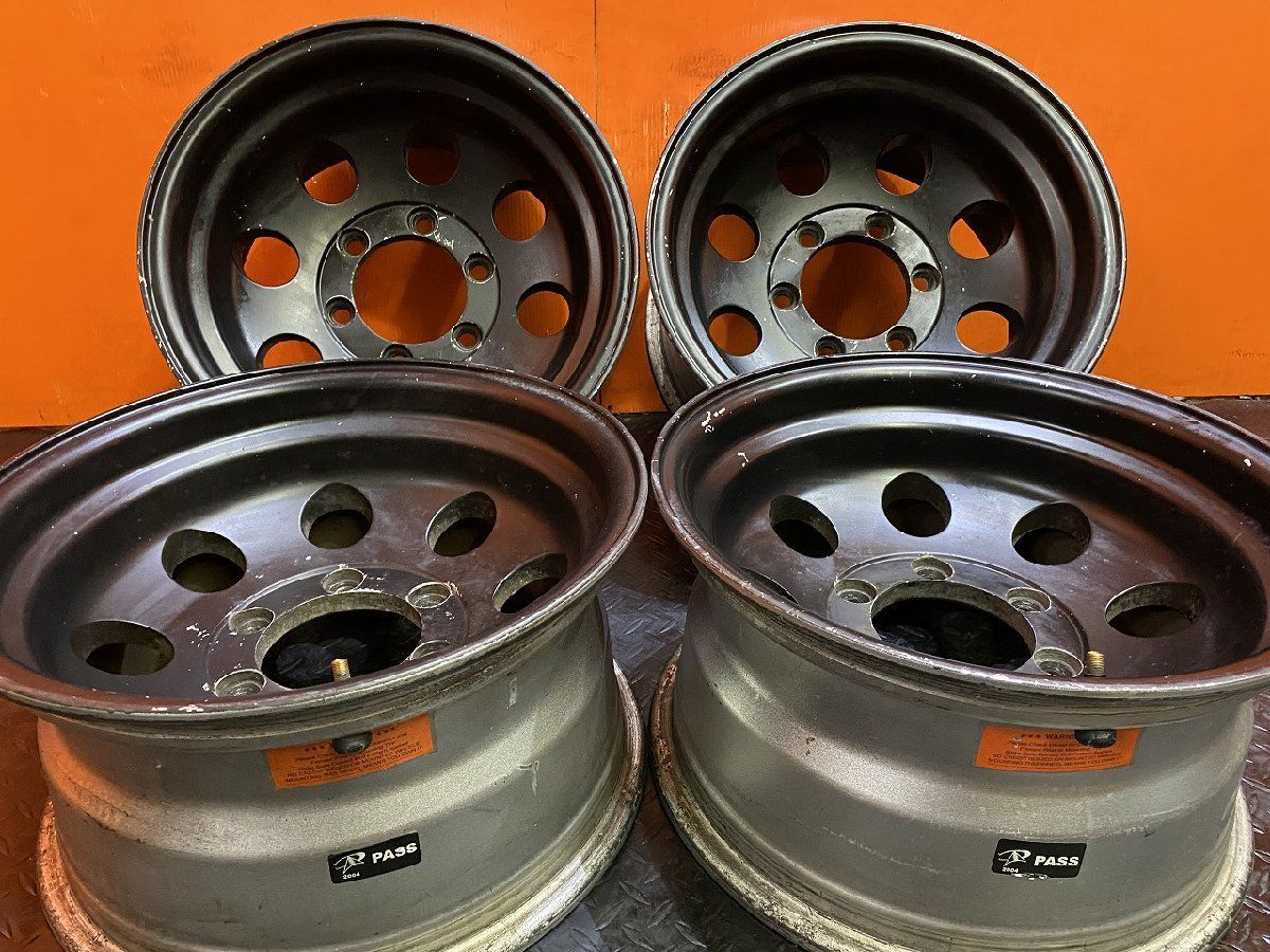 M/T ミッキートンプソン 社外ホイール 15インチ 4本 8J6HPCD139
