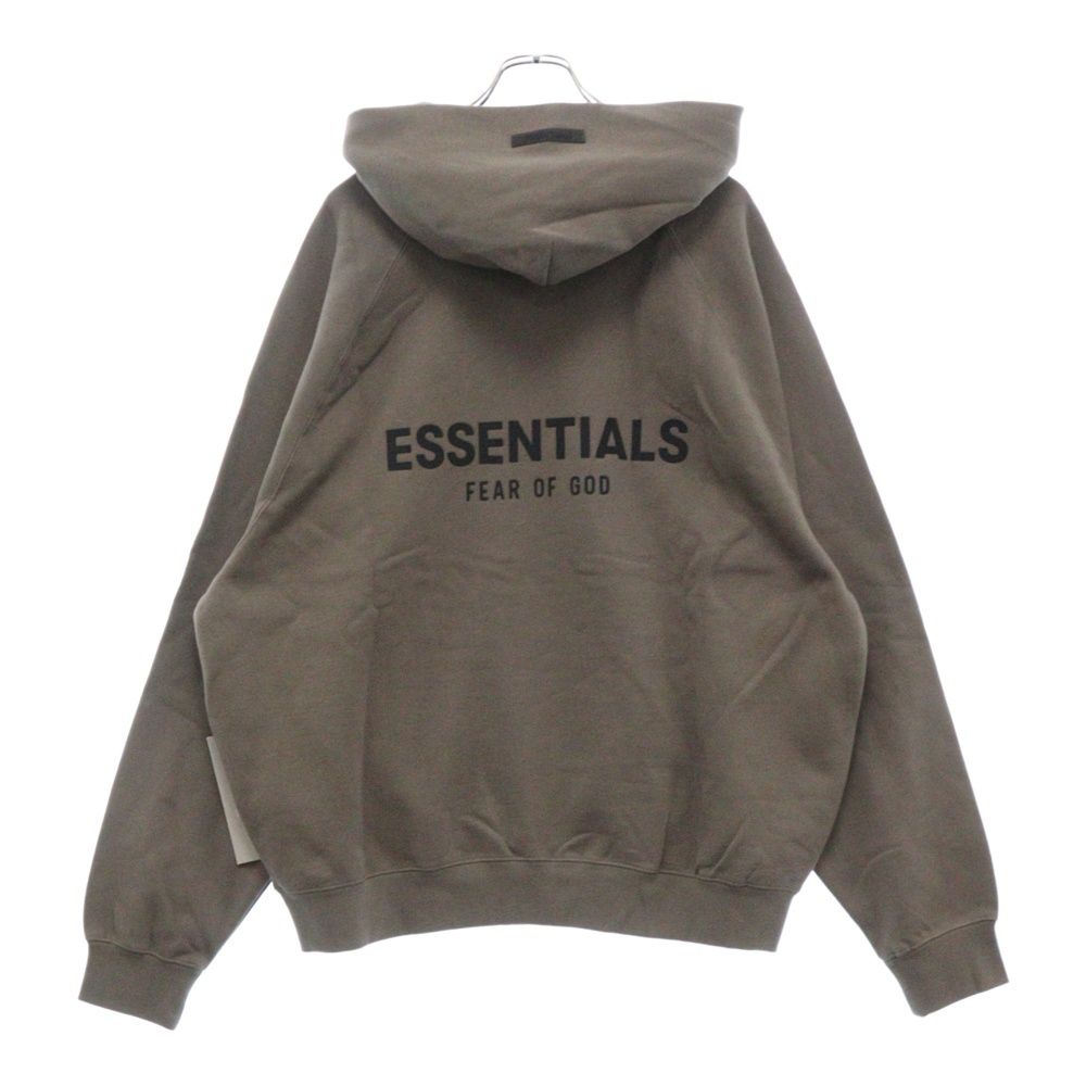 FOG Essentials (エフオージー エッセンシャルズ) LOGO HOODIE バックラバーロゴプリント プルオーバースウェットパーカー フーディー  ブラウン - メルカリ