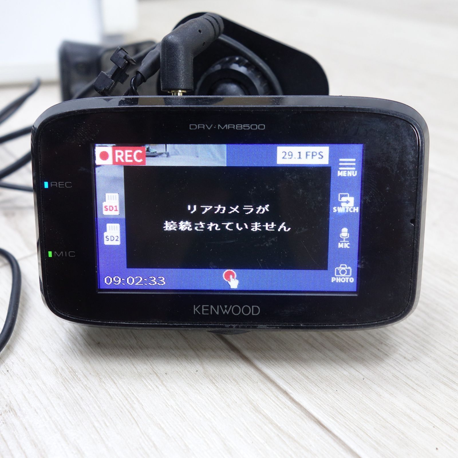 送料無料 付属品付き◆KENWOOD ケンウッド 前後 撮影 対応 2カメラ ドライブレコーダー DRV-MR8500 ドラレコ リアレコ 現状品◆ NOITHATQUANGTHANH_NET