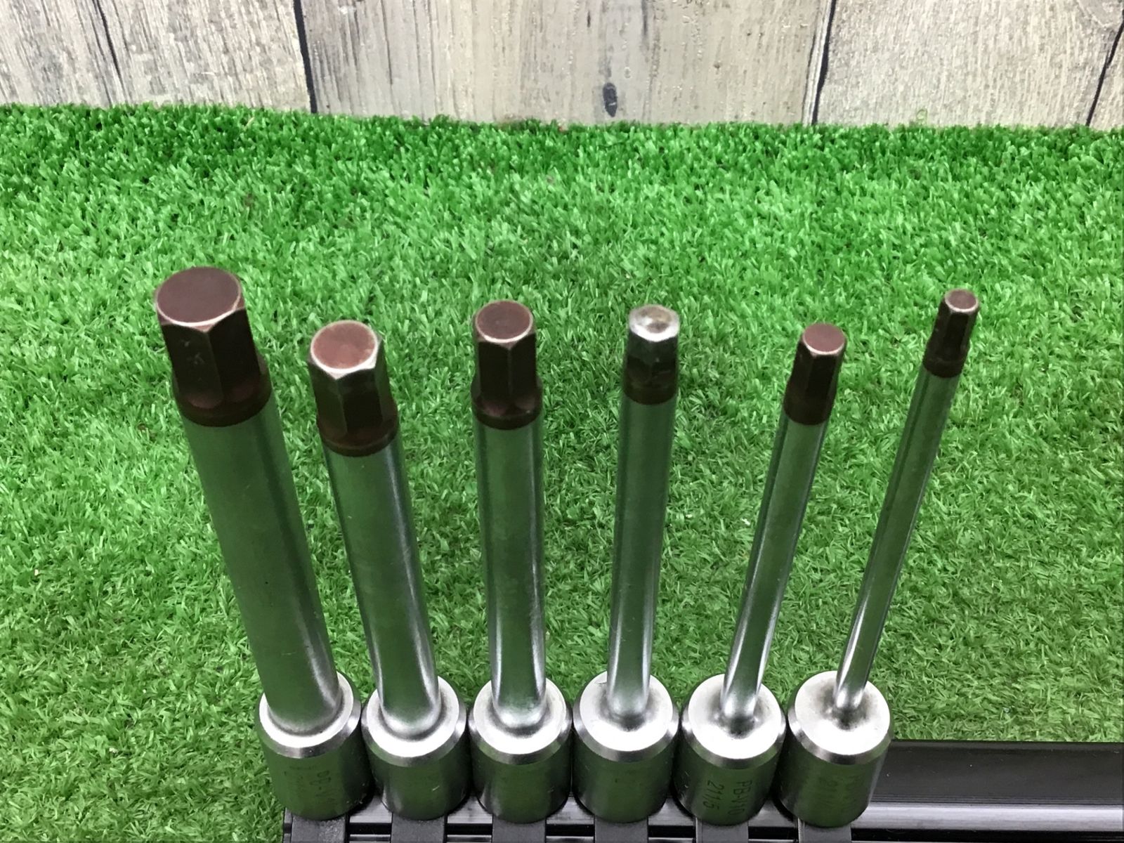 B品 SwissTools PB-V10 211 3 8 ロングヘキサゴンビットソケット 6pcs 10.8.7.6.5.4 アクトツール富山店 BRコン