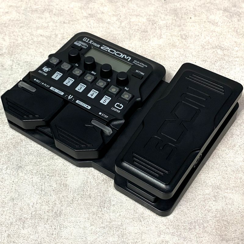 加古川店 楽器 ZOOM | ズーム エフェクター G1X FOUR マルチエフェクター マルチエフェクター ブラック 472