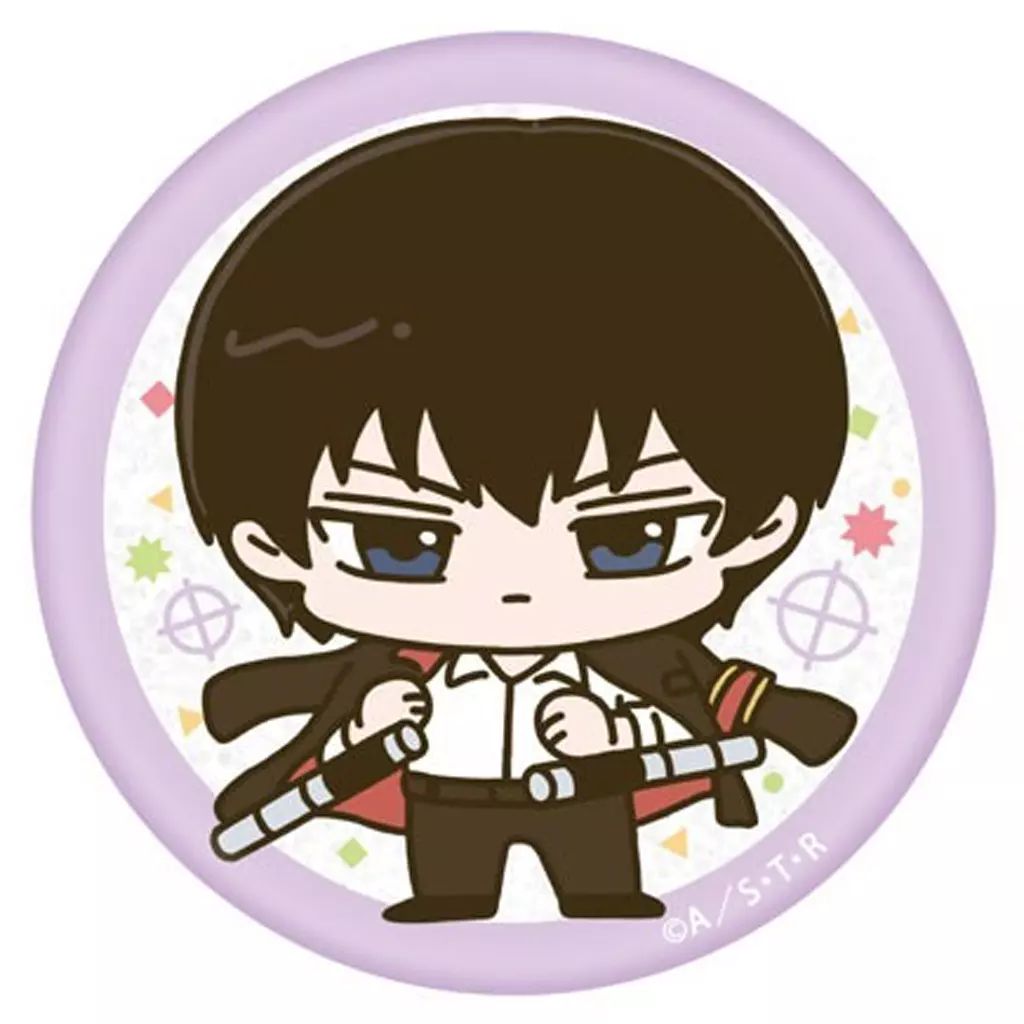 中古】バッジ・ビンズ 雲雀恭弥 「家庭教師ヒットマンREBORN! ラメ缶