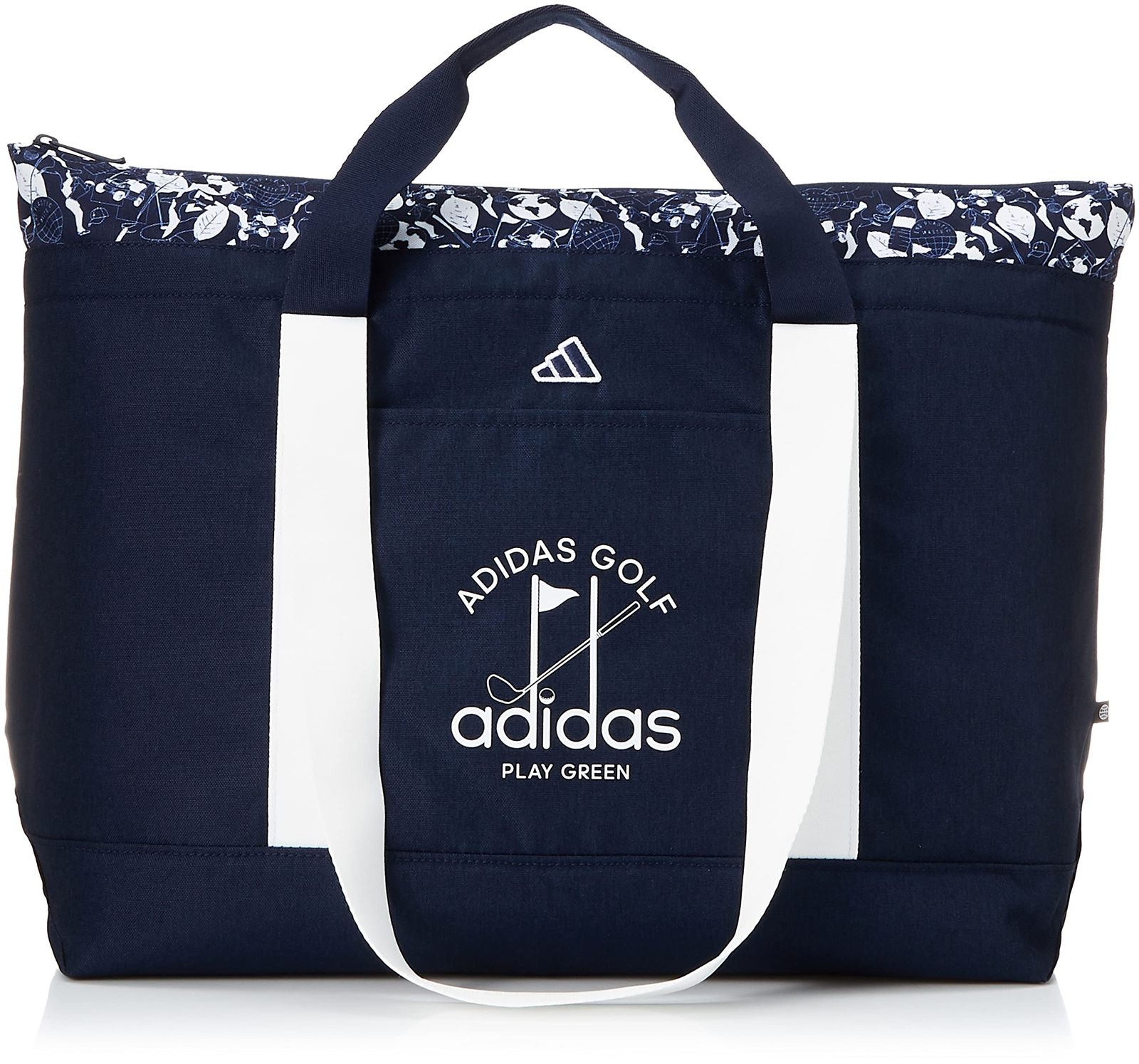 アディダスゴルフ] ゴルフバック PLAY GREEN グラフィック トート