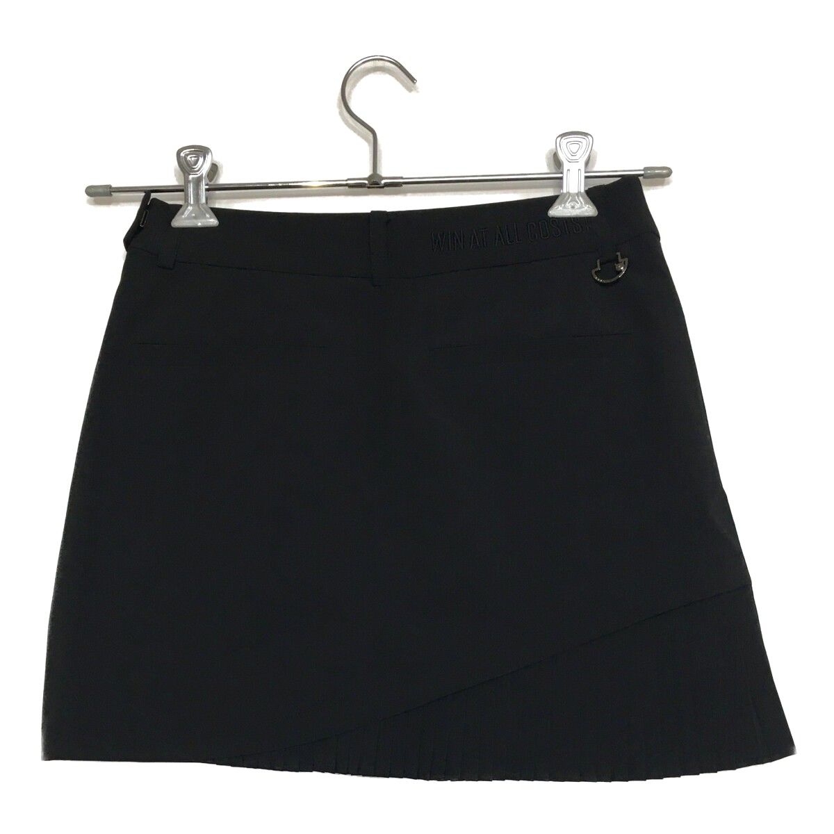 レディース ワック WAAC スカート 1 S 黒 ブラック 春夏 プリーツ インナーパンツ一体型