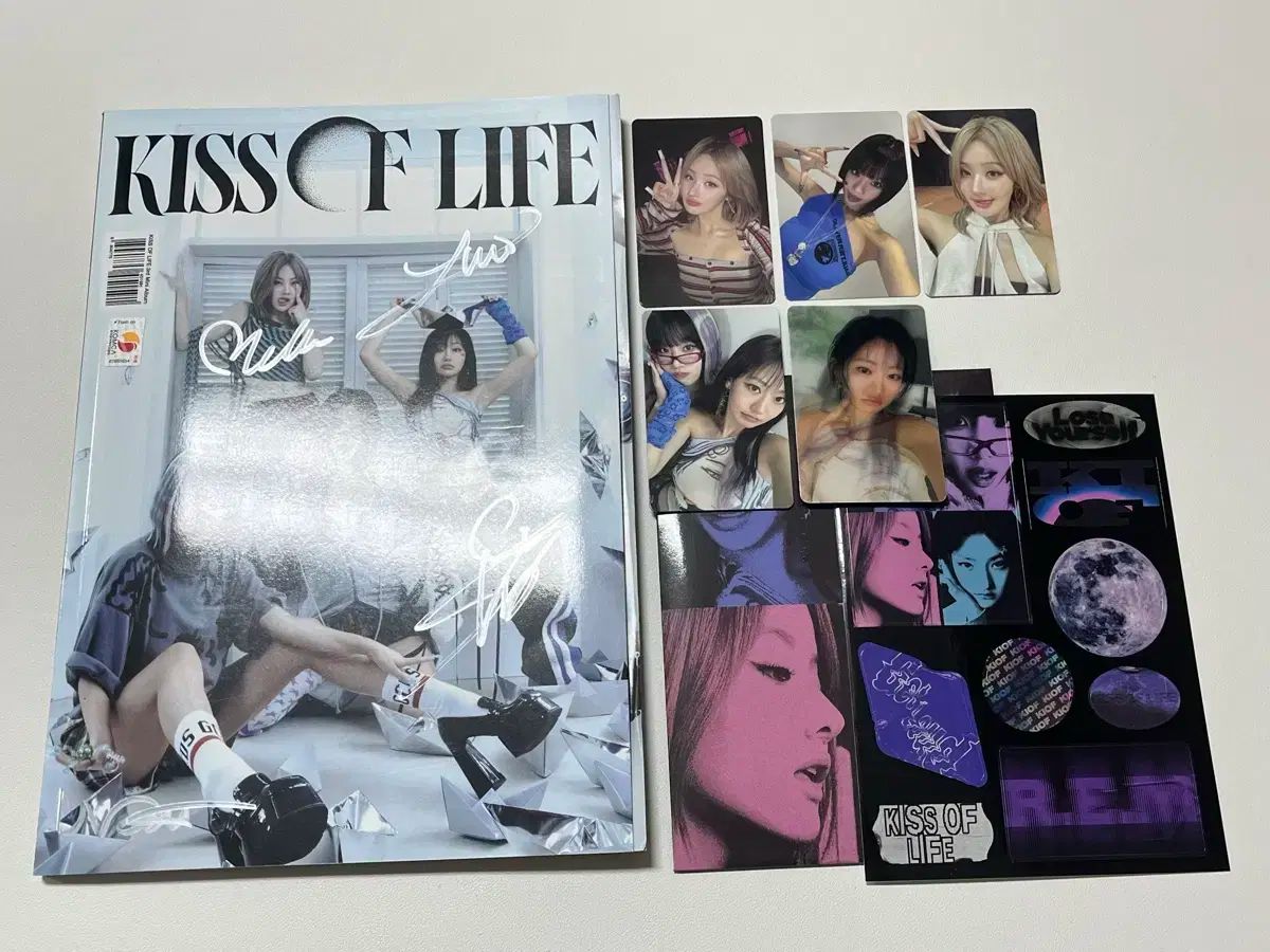 KISS OF LIFE(キスオブライフ・KIOF) キーオフ サイン入り